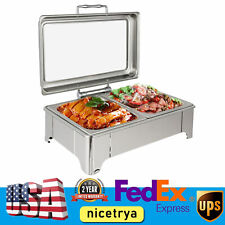 Commercial Electric Chafing Dish Warmer Food Warmer Buffet Server Electric Cater picture