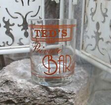 Vintage Ted's Private Bar Houze High Ball Glass picture