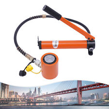 Orange 20 Ton Manual Hydraulic Hand Pump High Pressure Hydraulic Pump picture