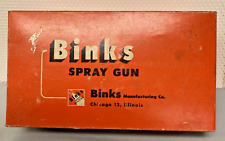 VINTAGE BINKS MODEL 15 TOUCH UP GUN VERY VERY CLEAN USA MADE W/NOZZLE Untested picture