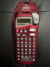 Vintage DYMO LetraTag Personal Label Maker RED 11944 Letra Tag picture