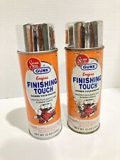 Vintage 1980's or 90’s  Cans of Gunk Engine Spray Shine  For  The Hot Rod. picture