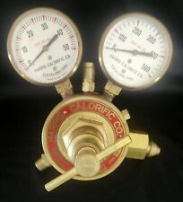 Harris Calorific Co. Guage Vintage Multi Stage Acetylene Regulator 92-SCD Brass picture