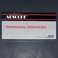 Vintage Adscope Stethoscope 603 - ADC - Adult - Black picture
