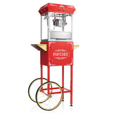 Vintage Style Popcorn Machine Maker Popper with Cart and 4-Ounce Kettle picture
