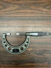 MITUTOYO BLADE MICROMETER NO. 122 1”-2” Vintage Used picture