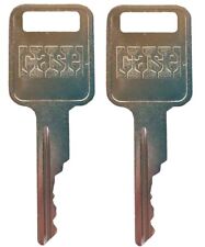 2 Bobcat Ignition Keys for models 751 753 763 773 863 873 883 963 Skid Steer  picture