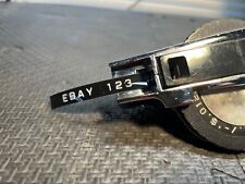 vintage Dymo 1550 label maker - working picture