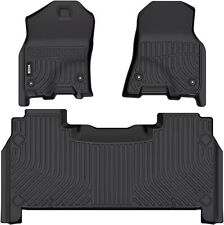 Weize Floor Mats for Ram 1500 Crew Cab 2019-2024 New Body (NOT Classic Models) picture