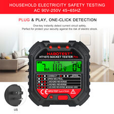 Digital Display Socket Tester Plug Polarity Phase Check Voltage Detector S8T1 picture