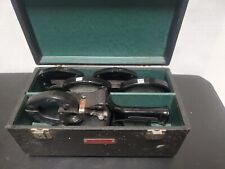 Vintage Columbia Electric Mfg Co. Test Tong Clamp on AMP Ammeter Tester 4 Heads picture