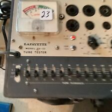 Lafayette TE-55 Vacuum Tube Tester, Vacuum Tube Tester Meter. STRICTLY as is. picture