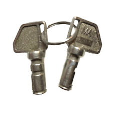 Cash Register - Set of Barrel Lock Keys - Vintage PGM 3B5 / MA 6B5 picture