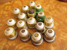 LOT OF 16 Vintage Ceramic Fuses Clearsite Buss Eagle Brands picture