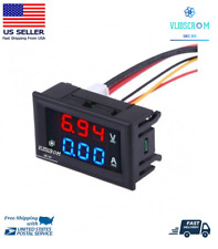 Mini Digital Voltmeter Ammeter DC 100V 10A Car LED Display Panel Amp Volt Tester picture