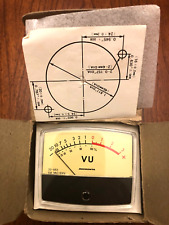 Vintage Micronta Vu Precision Panel Meter 22-053  N.O.S. picture