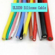 Coloured 18awg UL3239 Silicone 200℃ 3000V 3KV Soft Cable OD 2.17mm 30/0.18TS picture