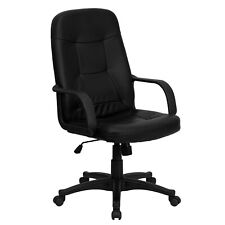 Flash Furniture Vinyl Executive Chair Black (H8021-GG) picture