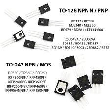 TO-126 TO-247 NPN PNP Mosfet IOR Silicon Power Transistor Bipolar Junction BJT  picture