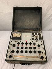 Vintage Precise 111 Mutual Conductance Tube Tester Powers Up In case picture