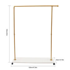 Clothes Display Rack Retail Store Special Gold Thickening Clothes Shelving picture