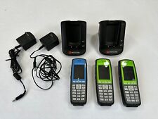LOT OF 3 Spectralink Polycom 8452 Wireless Handset Phone w/ 2 8400 chargers picture