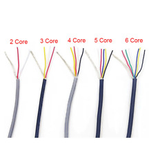 Braided Shielded 2/3/4 Core Cable Conductor Guitar Circuit Wire hookup 22-28 AWG picture