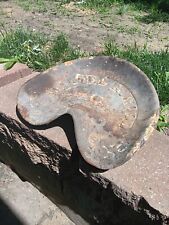 Vintage Walter A. Wood Cast Iron Metal Tractor Seat Mod #208 picture