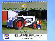 Farm Tractor Calendar 2004 Vintage & Antique Tractors NAPA New London Ohio picture