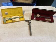 (3) vintage Calipers, Fowler, Mitutoyo, and Spanish made one picture