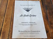 Vintage 1964 Wagner Lockheed Air Brake Systems Owners Manual Care and Operation picture