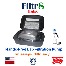 Be the Hero of Your Lab | Hands-Free Lab Vacuum Filtration  Pump | Filtr8 Labs picture