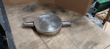 Vintage Fire Truck Chrome Brass Cap With Handles Grooved Top  picture