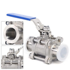 KF-25 Manual Vacuum Ball Valve Both Sides KF-25 Flange 304 Stainless Steel picture