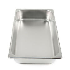 6 Pack Deep Full Size Steam Prep Table Food Pan Stainless Restaurant Buffet Pan picture