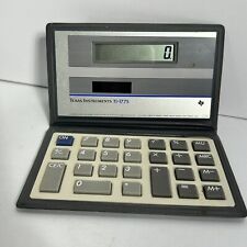 Vintage Solar Powered - Texas Instrument Pocket Calculator TI-1775 Works picture