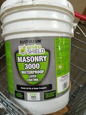 Rust-Oleum enviroshield masonry 3000,.  5 gallon,.  White,.      060 picture