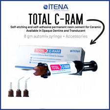 Total C-RAM Self Adhesive Resin Permanent Cement for All Ceramic Crowns 8gm Syr picture