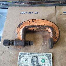 J.H. WILLIAMS NO. 4 HEAVY DUTY SERVICE CLAMP  VULCAN DROP-FORGED Vtg USA Tools picture