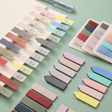 100 Sheet Vintage Color Sticky Notes Memo Pad  Index Tabs Bookmark Station~.i picture