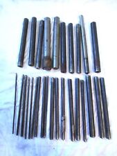 Vintage Set of 28 Transfer Punches - Various Sizes - GUC picture