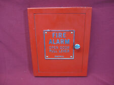 Vintage Honeywell Fire Alarm Door Panel Cover #2 Offers Welcome :-) picture