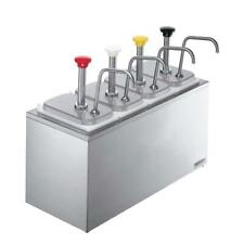 Server - 83700 - 4 Pump Stainless Steel Serving Bar picture