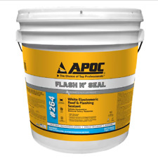 APOC 264  FLASH N' SEAL WHITE ELASTOMERIC ROOF & FLASHING SEALANT 2 GALLONS picture