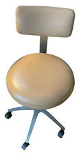 Adec Vintage Adjusting Dentist Doctor Medical Stool Rolling Swivel Chair picture