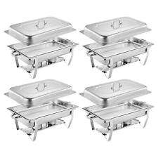 4x Square Stainless Steel Stoves - Single Compartment The Stilt Buffet Stove  picture