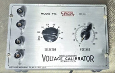  EICO 495 Voltage Calibrator-Oscilloscope Stabilized -Vintage TESTED WORKING picture