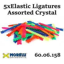 Morelli Dental Orthodontic Elastic Ligature Modules Assorted Crystal 5000pcs picture