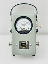 Vintage Bird Watts Thruline Wattmeter-VSWR Indicator / FOR PARTS - READ picture