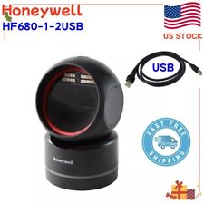 Honeywell HF680-1-2USB 2D LED Handfree Fixed Bar Code Barcode Scanner Reader US picture
